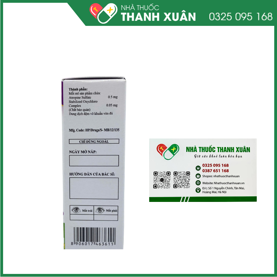Myatro XL 0,05% làm chậm quá trình tiến triển cận thị ở trẻ em